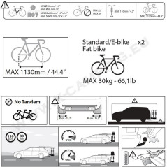 Fahrradträger für Ihre Anhängerkupplung