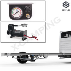 Air suspension - Single-Circuit with Compressor and universal Control Panel for Opel Movano Panel van 2022-