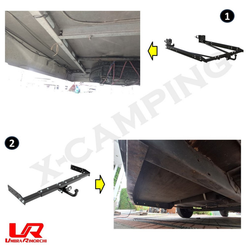 Detachable Width Adjustable Towbar 60003 From Umbra Rimorchi