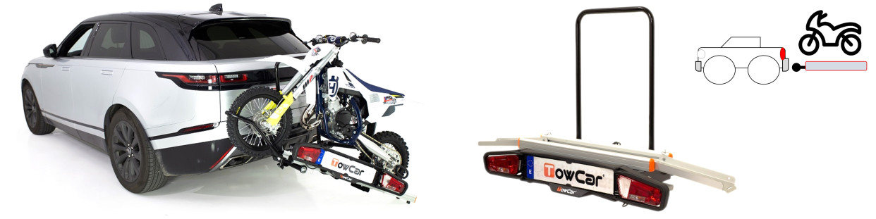 Motorbike Carriers for Every Car with Towbar